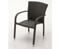 Sillon rattan chocolate Indy