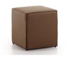 Puf cubo Marron