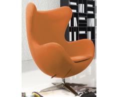Sillon Egg Cashmere naranja