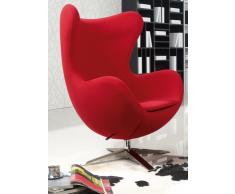 Sillon Egg Cashmere rojo