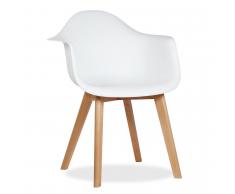 Silla WOODEN ARMS -Cross Edition-