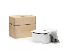 Iittala Caja de almacenaje Vakka S chapa de fresno
