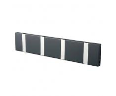 LoCa Perchero de pared Knax 40 cm antracita-gris