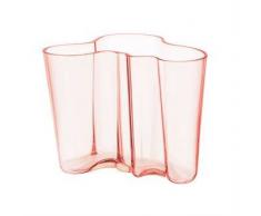 Iittala Jarrón Alvar Aalto rosa salmón 160 mm