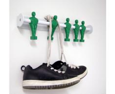 LADP Perchero de pared Offside blanco-verde