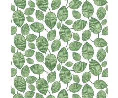 Arvidssons Textil Mantel de hule Lyckans Blad verde