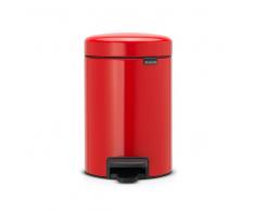 Brabantia Cubo de pedal newIcon 3L Passion red (rojo)