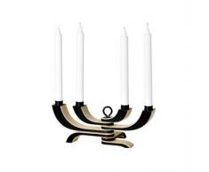 Design House Stockholm Candelabro Nordic Light, 4 brazos negro