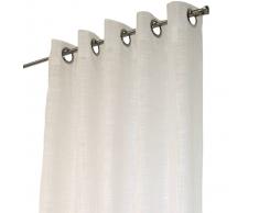 Arvidssons Textil Cortina con ojales Norrsken blanco crema