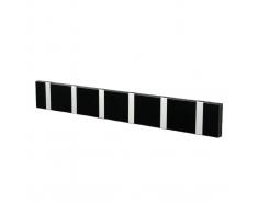 LoCa Perchero de pared Knax 60 cm negro-gris