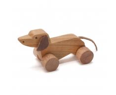 Ørskov Juguete de madera Ørskov, pequeño perro salchicha