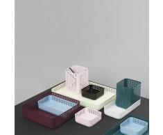 Normann Copenhagen Caja organizadora Nic Nac, blanco Medium