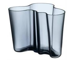 Iittala Jarrón Alvar Aalto lluvia (azul) 160 mm