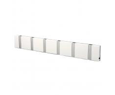 LoCa Perchero de pared Knax 60 cm blanco-gris