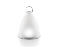 Eva Solo Lámpara solar de mesa SunLight Bell blanco