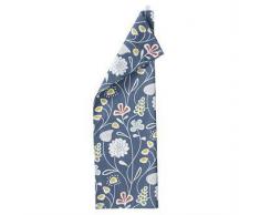 Klippan Yllefabrik Paño de cocina Flower Meadow azul