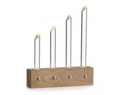 Bsweden Candelabro de Adviento Alex transparente