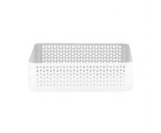 Normann Copenhagen Caja organizadora Nic Nac, blanco Large