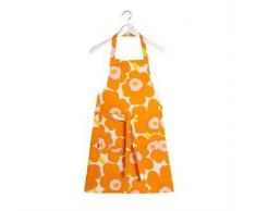 Marimekko Delantal Pieni Unikko naranja