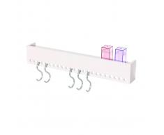 Nomess Copenhagen Estante de pared So-Hooked blanco
