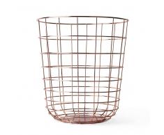 Menu Papelera de alambre Wire cobre