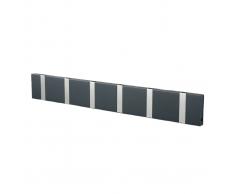 LoCa Perchero de pared Knax 60 cm antracita-gris