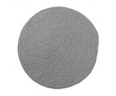 Bloomingville Mantel individual Bloomingville yute trenzado gris