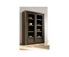 Vitrina de madera moderno