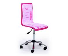 Silla Escritorio Desk Rosa