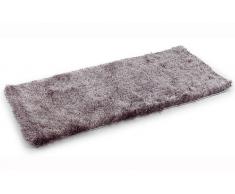Alfombra Shaggy Pelo Fino Gris