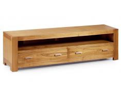 Mueble tv 2 cajones Colonial Natural