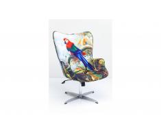 Silla giratoria vintage Jungle