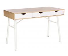 Mesa de Escritorio 3 Cajones Vintage Gabber