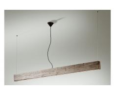 Lámpara techo Oregón madera centenaria