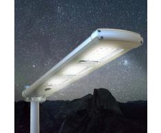 Lámpara 72 Led 3000 Lumen panel solar aparcamiento avenida patio