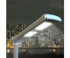 Farola solar lampara LED para calle luz jardin externo 48 super LED...
