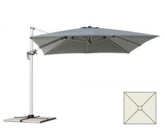 Parasol jardín 3x3 excéntrico aluminio cuadrado bar SATURNO