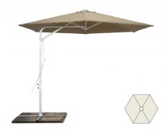 Parasol excentrico sombrilla de jardin 3 mt hexagonal ONE TOUCH