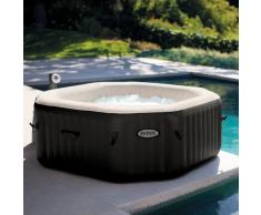 Hidromasaje hinchable Intex 28456 Jet Bubble spa cuadrado clorado 2...