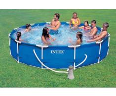Piscina autoportante elevada Intex 28212 Frame redonda 366x76