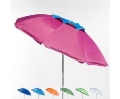 Sombrilla de playa aluminio antiviento protecciòn uv 180 cm CORSICA