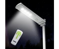 Farola solar lampara LED Control remoto SMART OPTIUM