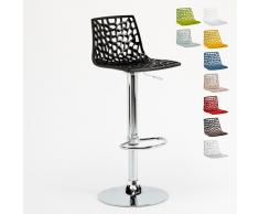 Taburete Grand Soleil SPIDER para cafetería bar cocina alto fijo gi...