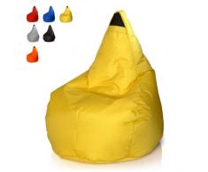 Saco puf pera exterior jardín color puf impermeable desenfundable S...