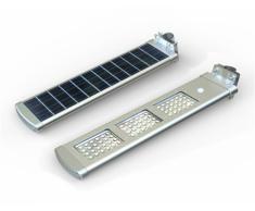Lámpara LED 3000 lúmenes con jardín panel solar aparcamiento en la ...