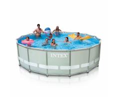 Piscina autoportante elevada Intex 28324 Ultra Frame redonda 488x122