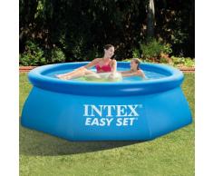 Intex 28112 piscina hinchable autoportante elevada Easy Set redonda...
