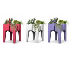 Jardinera de exterieur - Conjuto de 4 mesas vegetales M - Gary
