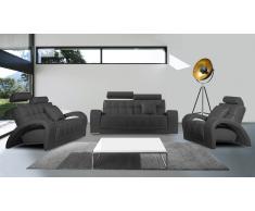 Salón piel (sofá 3p + sofá 2p + butaca + puf) - Vratsa