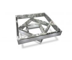 Mesa de centro de espejo y vidrio - Fizuli